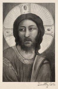 Régi olasz mesterek: Krisztus feje, 1888-1892. alkotó: Timothy Cole