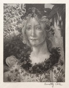 Régi olasz mesterek: Flora vezetője, 1888-1892. alkotó: Timothy Cole