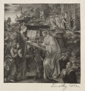 Régi olasz mesterek: Madonna Szent Bernátnak, 1888-1892. alkotó: Timothy Cole