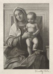 Régi olasz mesterek: Madonna és gyermeke, 1888-1892.