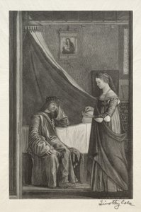 Régi olasz mesterek: Szent Orsolya apjával, 1888-1892. alkotó: Timothy Cole