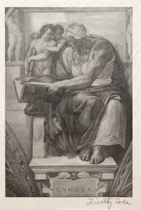 Régi olasz mesterek: A kumai szibilla, 1888-1892. alkotó: Timothy Cole