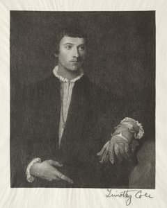 Régi olasz mesterek: A kesztyűs ember, 1887. alkotó: Timothy Cole