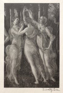 Régi olasz mesterek: A három grácia, 1888-1892.