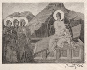 Régi olasz mesterek: Három Mária a sírnál, 1888-1892. alkotó: Timothy Cole
