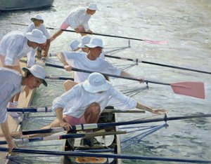 Evezők biztosítása, Henley alkotó: Timothy Easton