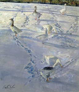 Árnyak és nyomvonalak (olaj, vászon) alkotó: Timothy Easton