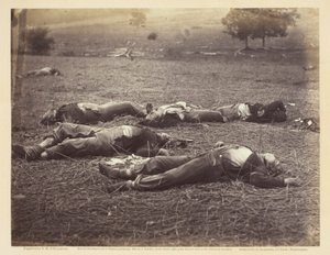 A mező, ahol Reynolds tábornok elesett, Gettysburg alkotó: Timothy O