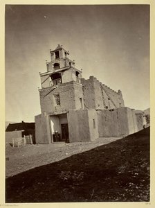 A San Miguel-templom, Santa Fe legrégebbi temploma, Új-Mexikó alkotó: Timothy O