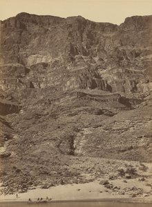 Fal a Grand Canyon Colorado folyóban,1872 (fotó) alkotó: Timothy O