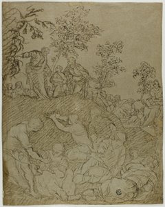 A kenyerek és halak csodája alkotó: Tintoretto