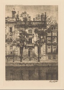Society for Visual Arts, Heerengracht 495 (eredeti cím a tárgyon) alkotó: Tinus de Jongh