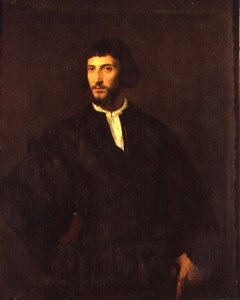 Férfi portré (olaj, vászon) alkotó: Titian (c.1488 1576)