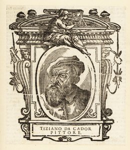 Tizian portréja, a reneszánsz olasz festője, Pieve di Cadore-ban született, 1488-1576 körül