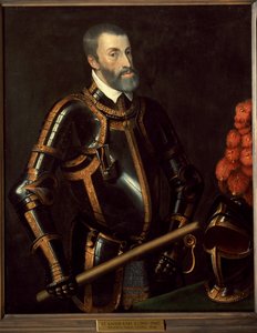 V. Károly német császár portréja alkotó: Titian (c.1488 1576) (manner of)