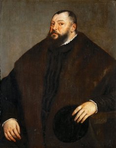 Jean Frederic I de Saxe - I. Frigyes János (1503-1554), Szászország - Tizian választófejedelme (1488-1576). Olaj, vászon, c. 1550. Mérete : 103,5x83 cm. Művészettörténeti Múzeum, Vienne alkotó: Tiziano Vecelli