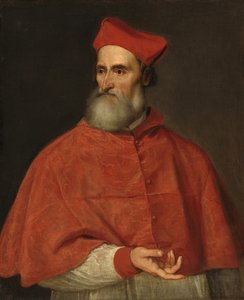 Pietro Bembo bíboros portréja, 1540 körül (olaj, vászon) alkotó: Tiziano Vecelli