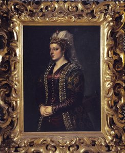 Caterina Coronaro portréja, 1542 alkotó: Tiziano Vecelli