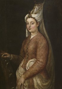 Cameria, Nagy Szulejmán lánya, mint Szent Katalin, 1560 körül alkotó: Tiziano Vecelli