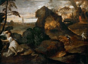 Orpheus és Eurydice, kb. 1505-1510.