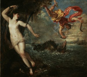 Perszeusz és Androméda, 1555 körül.