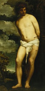 Szent Sebestyén, alkotó: Tiziano Vecelli