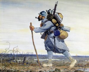 "Egy szőrös a bardájával" alkotó: Tito Saubidet