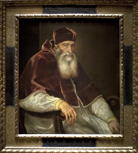 Pál pápa (Alessandro Farnese alkotó: Tiziano Vecelli