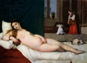 Urbinói Vénusz, 1538, 1937 alkotó: Tiziano Vecelli