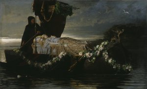 Elaine, 1874 alkotó: Toby Rosenthal