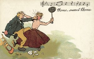 Otthon Édes Otthon, családon belüli erőszak alkotó: Tom Browne