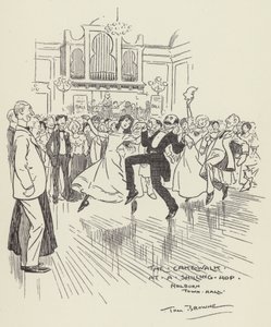 A süteményséta a shilling komlónál, Holborn városháza alkotó: Tom Browne