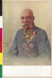 I. Ferenc József osztrák császár alkotó: Tom von Dreger