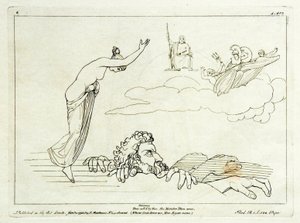 (2) Flaxman Iliász 1793, metszet 1795, 185 x 251 mm