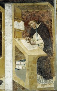 Hugues de Provence bíboros – A legrégebbi ismert portré egy lorgnont viselő karakterről alkotó: Tommaso da Modena Barisino or Rabisino