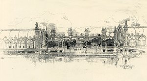 A kertészeti és erdészeti pavilonok – Tony Grubhofer, 1900.