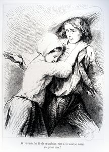 Marie és Germain George Sand „Az ördög medencéjéből”, 1851