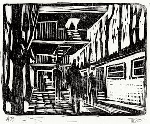 Városi metróátjáró alkotó: Tore Bahnson