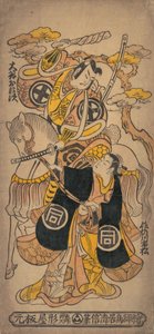 Jelenet a Sazareishi Suehiro Genji drámából, 12. hónap..., 12. hónap, 1743 vagy 1. hónap, 1744. alkotó: Torii Kiyomasu I