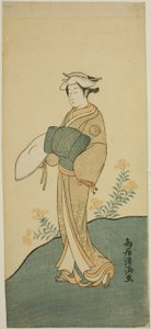 A színész Segawa Kikunojo II alkotó: Torii Kiyomitsu I