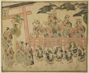 A Soga Fesztivál alkotó: Torii Kiyomitsu I