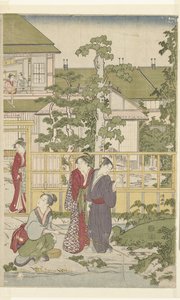 vak embert játszik alkotó: Torii Kiyonaga