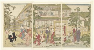 vak embert játszik alkotó: Torii Kiyonaga