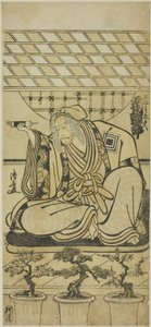 A Team Ichikawa Danjuro V As első melegvize (?) alkotó: Torii Kiyonaga