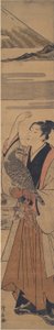 Fiatal solymász alkotó: Torii Kiyonaga