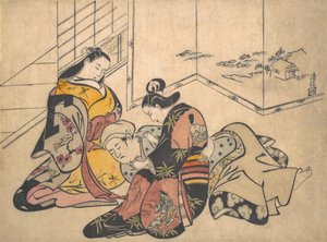 Nyomtat, 1703. alkotó: Torii Kiyonobu I