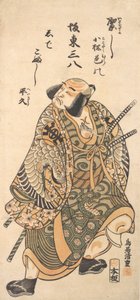A színész Nakamura Nakazo, mint harcos, 1716-1