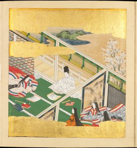 Genji története (Genji Monogatari) alkotó: Tosa Mitsusada (formerly attributed to)
