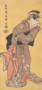 Ac és r Segawa Tomi Saburo Jó mint te iskola r Te-san Toyama d ac és r Ichikawa Kurizo mint kelet. .. .. , 1794-95. alkotó: Toshusai Sharaku