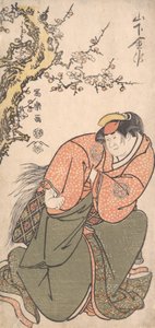 Yamashita Kinshaku II színész, mint Sadato felesége, Iwate, 1794-95, 1794-99 alkotó: Toshusai Sharaku